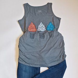 MATERNITY ICE CREAM TANK